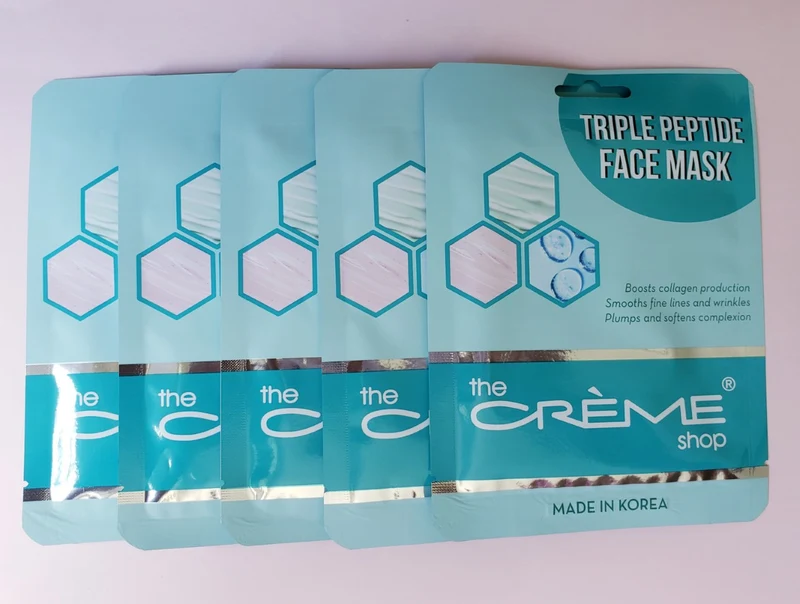 The Creme Shop Triple Peptide Face Masks