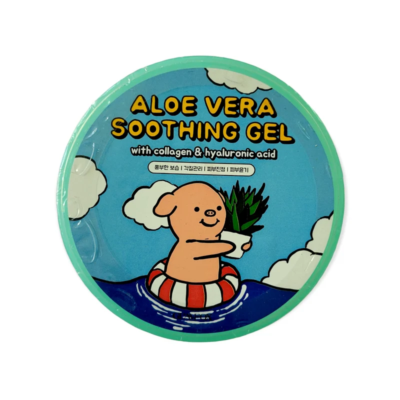 Glamfox Aloe Vera Soothing Gel with Collagen and Hyaluronic Acid