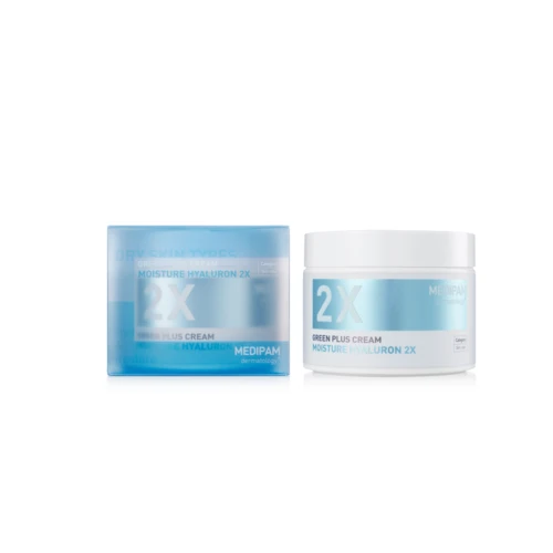 Medipam Green Plus Cream Moisture Hyaluron 2X