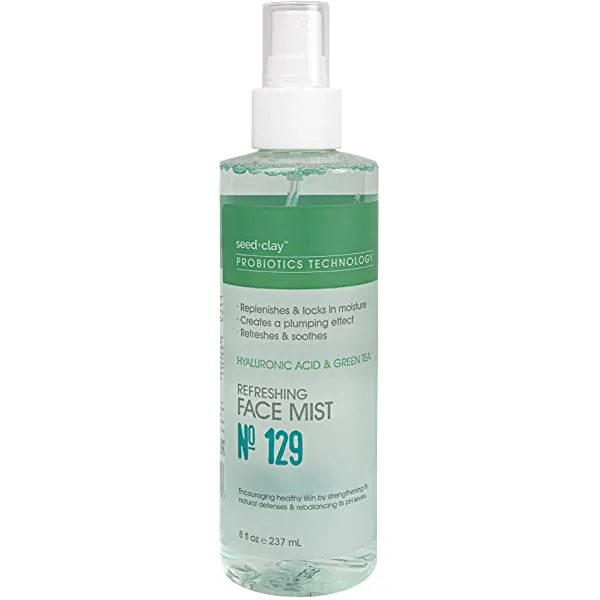 Seed + Clay Hyaluronic Acid and Green Tea Refreshing Face Mist