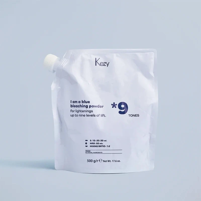Kezy I'am a Blue Bleaching Powder 9 Tones 500gr