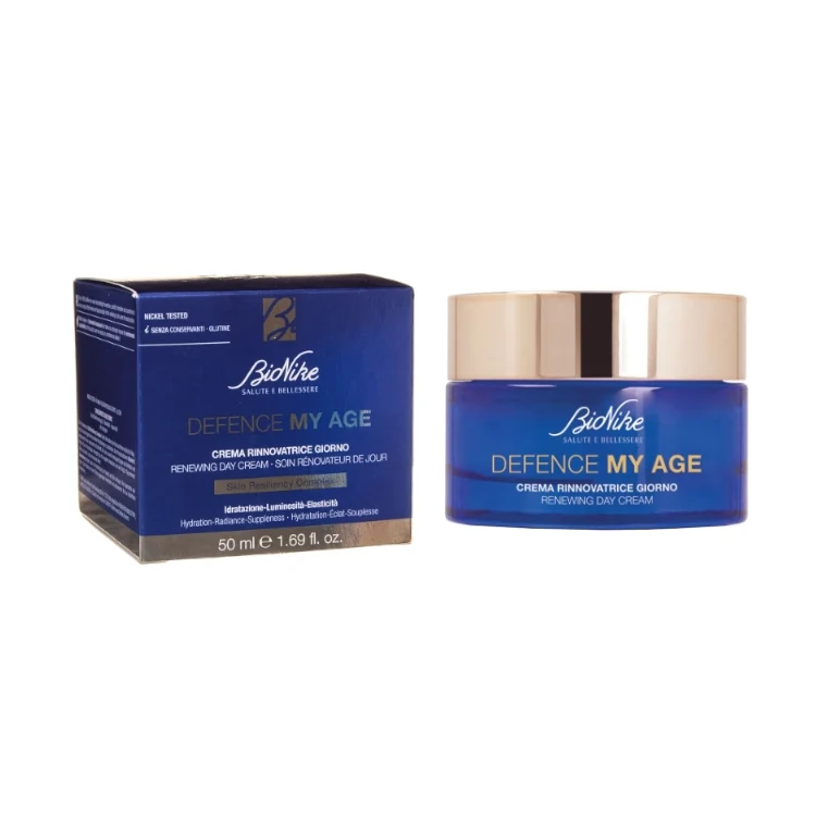BioNike - Defence My Age - Crema Rinnovatrice Giorno - Renewing Day Cream - Soin Rénovateur De Jour - Skin Resiliency Complex