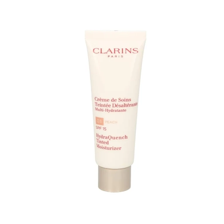 Clarins - Crème De Soins Teintée Désaltérante Multi-Hydratante - Hydraquench Tinted Moisturizer - SPF 15