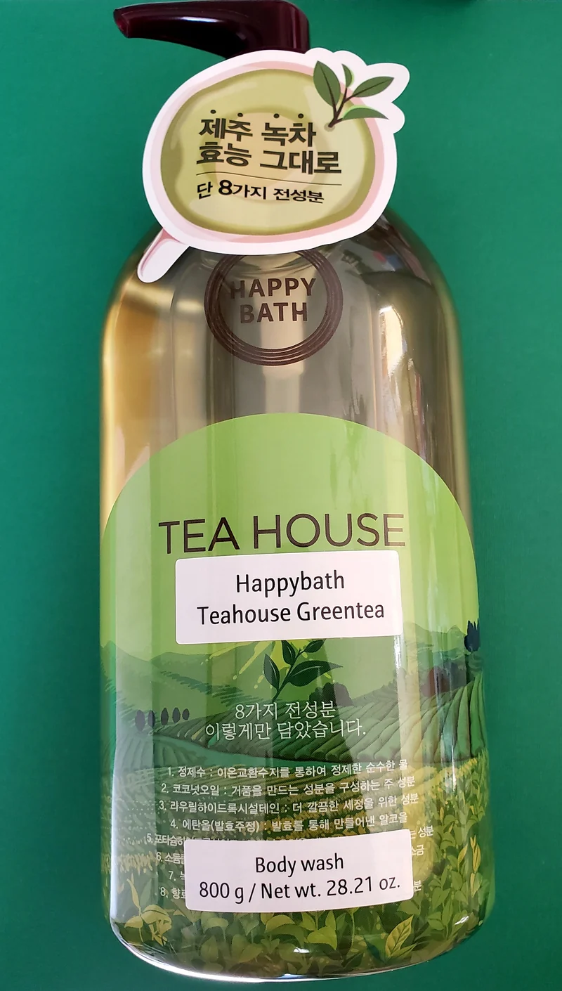 Happy Bath Tea House Greentea Body Wash