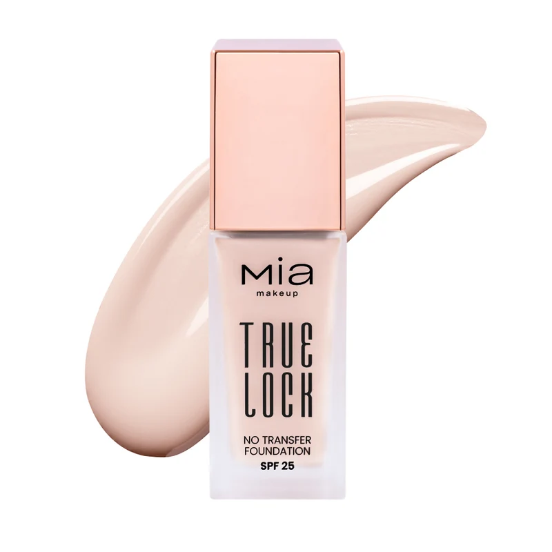 True Lock Fondotinta No Transfer SPF25 Custard 01 Mia Makeup 35 ml