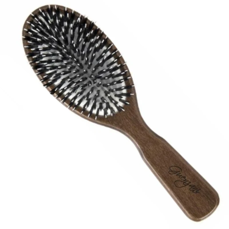 Guenzani Professional Spazzola Ovale per Extension in Legno cod.118N