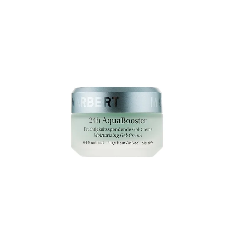 Marbert - 24H AquaBooster - Feuchtigkeitsspendende Gel-Creme - Moisturizing Gel Cream - Mischhaut - Ölige Haut/ Mixed - Oily Skin