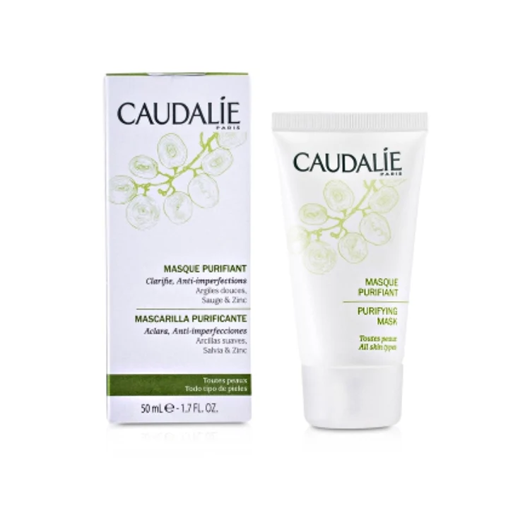 Caudalíe Paris - Masque Purifiant - Clarifie Anti-Imperfection - Maschera Purificante - Schiarente Anti-Iperfezioni