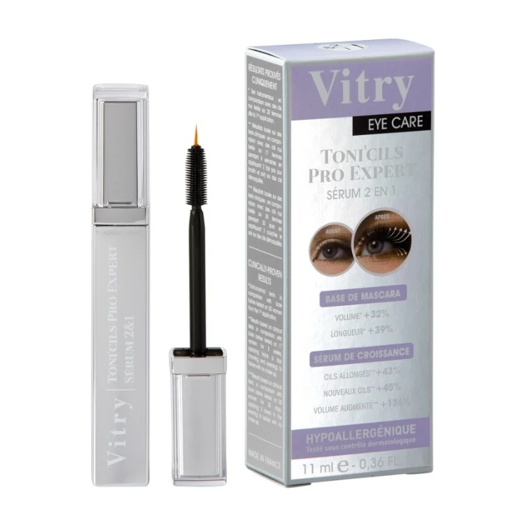 Vitry - Eye Care - Toni'Cils Pro Expert - Siero 2In1 - Base Del Mascara - Siero Di Crescita