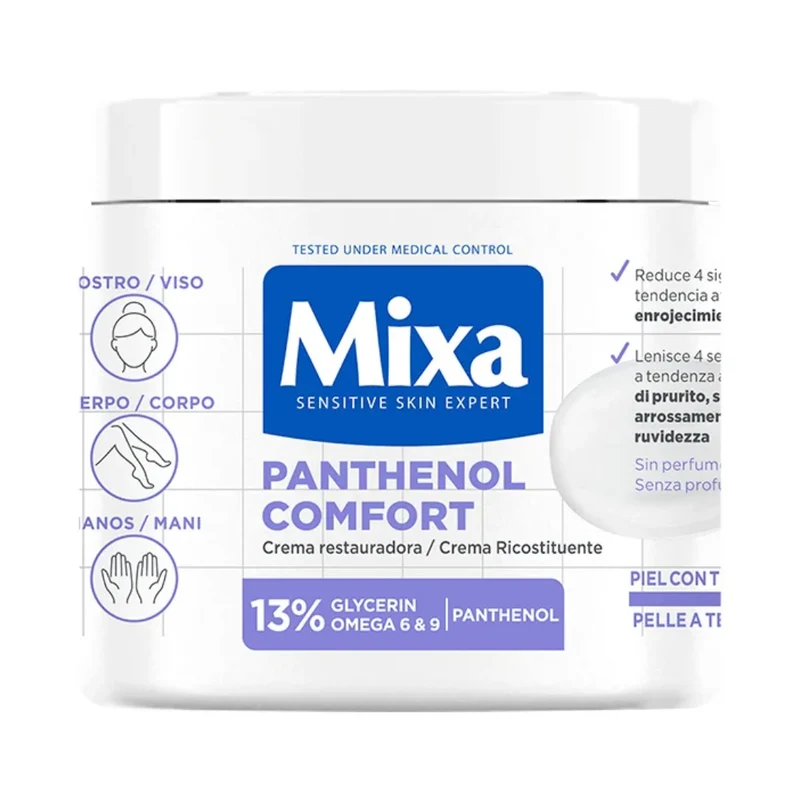 Mixa Sensitive Skin Expert Panthenol Comfort Crema Ricostituente 400ml