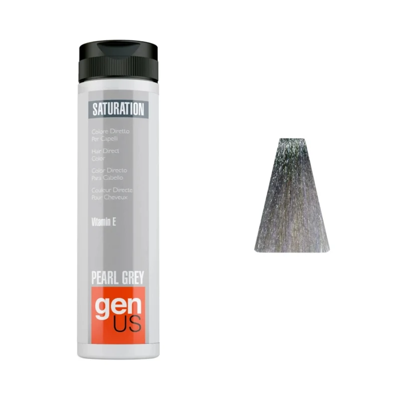 Genus Saturation Colore Diretto Per Capelli - Pearl Grey 150ml