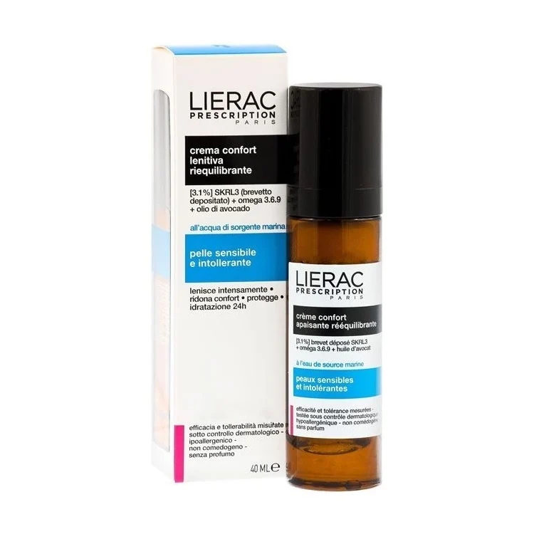 Lierac - Prescription - Crema Confort Lenitiva Riequilibrante - Pelle Sensibile & Intollerante