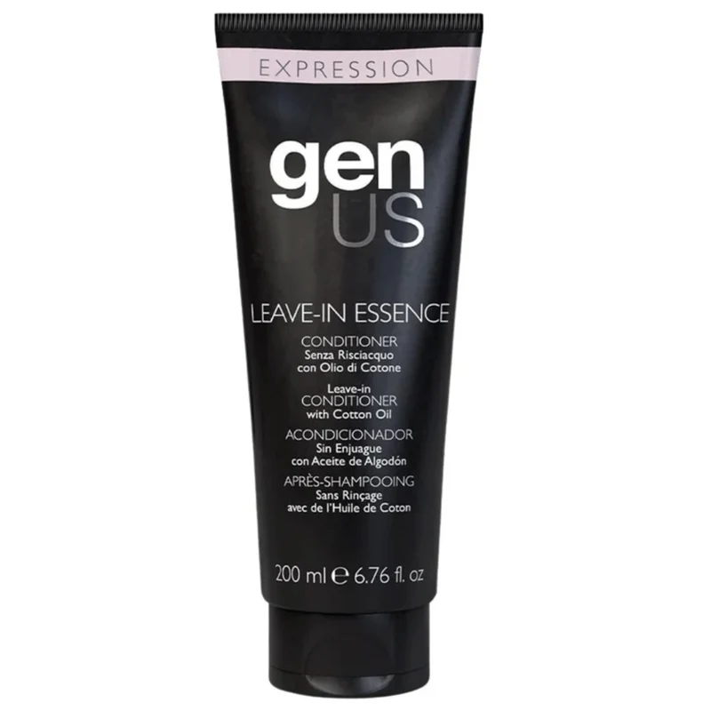 Genus Expression Leave-In Essence - Conditioner Senza Risciacquo con Olio di Cotone 200ml