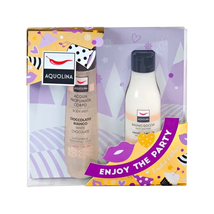 Aquolina - Enjoy The Party - Limited Edition - Cioccolato Bianco - Cofanetto donna