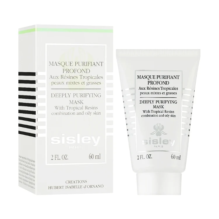 Sisley - Masque Purifiant Profond - Aux Résines Tropicales - Peaux Mixtes Et Grasses - Deeply Purifying Mask - With Tropicales Resins - Combination And Oily Skin