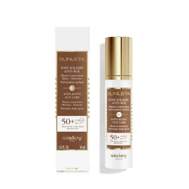 Sisley - Sunleya - Soin Solaire Anti-Âge - Photo-Correction Rides - Elasticité Prévention Taches - Anti-Aging Sun Care - Photo-Correction Wrinkles Elasticity Prevents Dark Spots - SPF 50+