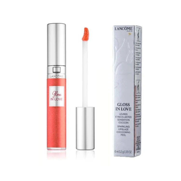 Lancôme - Gloss In Love - Lèvres Étincelantes Sensation Cocoon - Sparkling Lipglaze Cocooning Feel