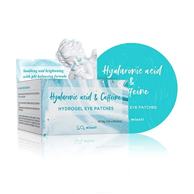 Misoli Hyaluronic Acid and Caffeine Hydrogel Eye Patches