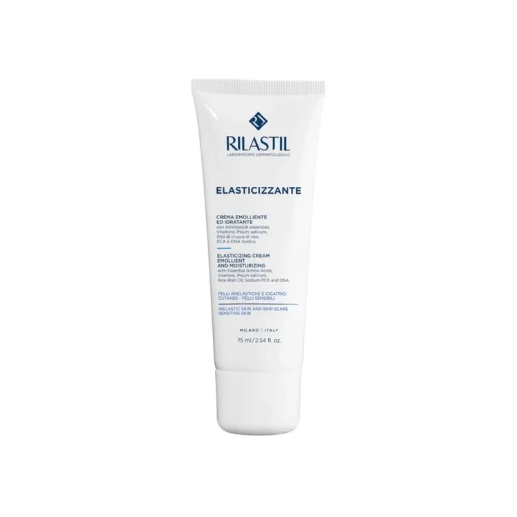 Rilastil - Elasticizzante - Crema Emolliente Ed Idratante - Elasticizing Cream Emollient And Moisturizing - Pelli Anelastiche & Cicatrici