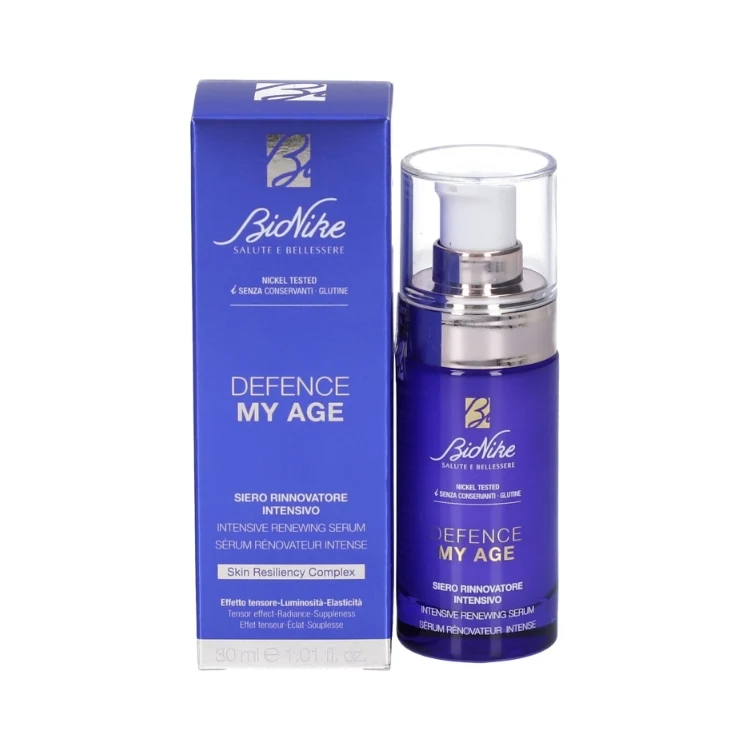BioNike - Defence My Age - Siero Rinnovatore Intensivo - Intensive Renewing Serum - Sérum Rénovateur Intense - Skin Resiliency Complex