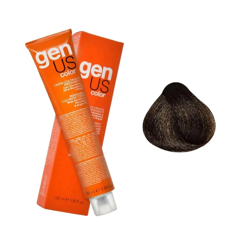 Genus Crema Colorante Permanente - 7.00 Biondo Intenso 100ml