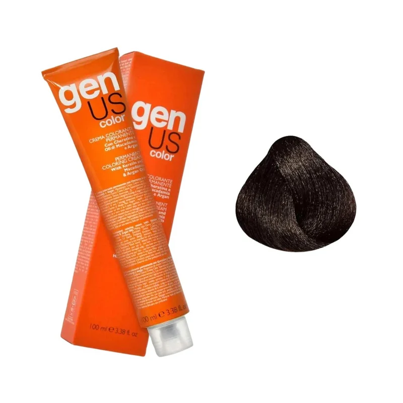 Genus Crema Colorante Permanente - 6.29 Biondo Scuro Caffè 100ml