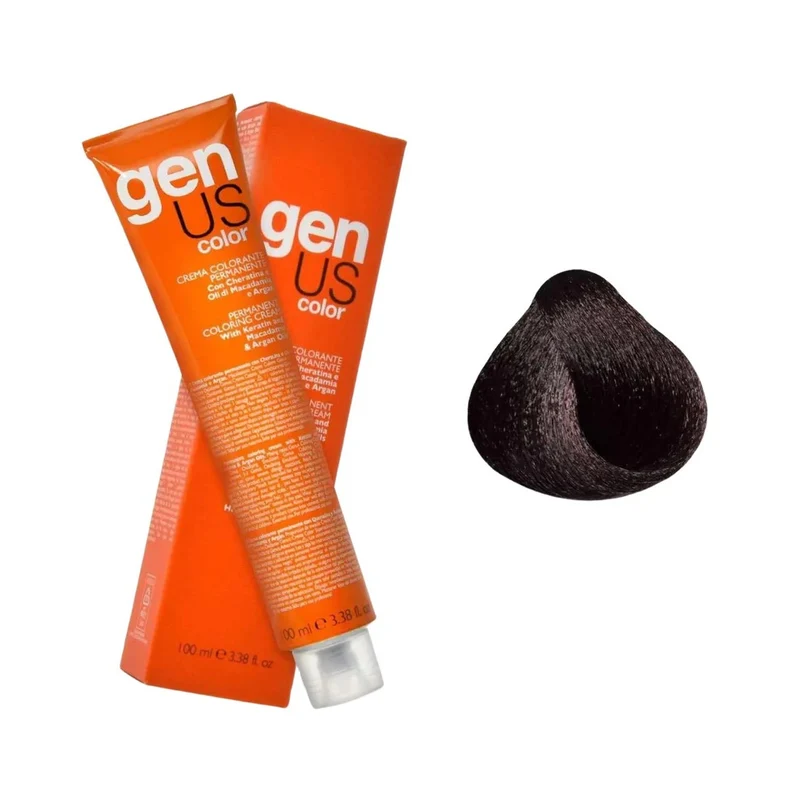 Genus Crema Colorante Permanente - 4.6 Castano Rosso 100ml