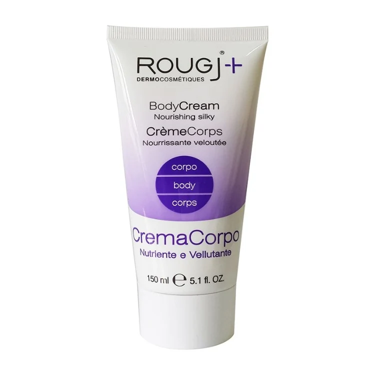 Rougj + Dermocosmétiques - Body Cream - Nourishing Silky - Crème Corps - Nourissante Veloutée - Crema Corpo - Nutriente & Vellutante