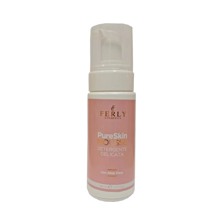 Ferly Cosmetics - PureSkin - Mousse Detergente Delicata - Con Aloe Vera
