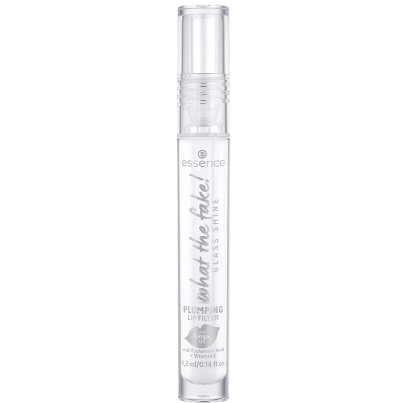 Essence What The Fake! Glass Shine Plumping Lip Filler With Ginger Oil