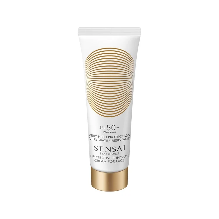 Sensai - Silky Bronze - very High Protection - Very Water-Resistant - Protective Suncare Cream For Face - SPF 50+ PA++++