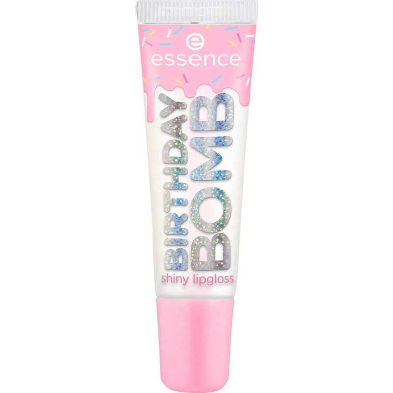 Essence Birthday Bomb Shiny Lipgloss - 01 Cake My Day!