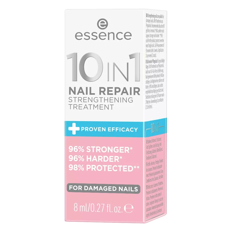 Essence 10 in 1 Nail Repair Strengthening Treatment 8ml
