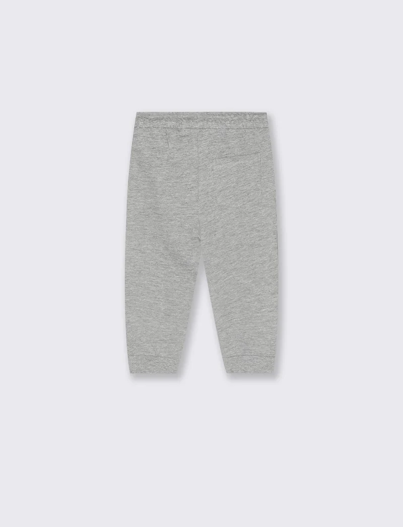 Pantafitness Pantaloni in felpa con tagli - Grigio mel.