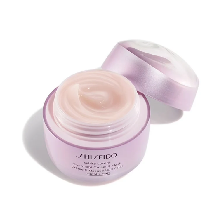 Shiseido - White Lucent - Overnight Cream & Mask - Crème & Masque Nuit Eclat - Night/Nuit