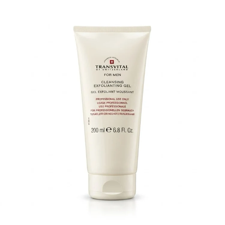 Transvital - For Men - Cleansing Exfolianting Gel - Gel Exfoliant Moussant