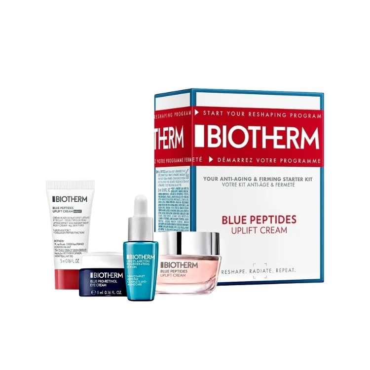 Biotherm - Blue Peptides Uplift Cream - Your Anti-Aging & Firming Starter Kit - Votre Kit Anti-Âge & Fermeté - Cofanetto unisex