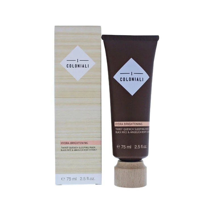 I Coloniali - Hydra Brightening - Thirst Quench Sleeping Mask - Black Rice & Angelica Root Extract