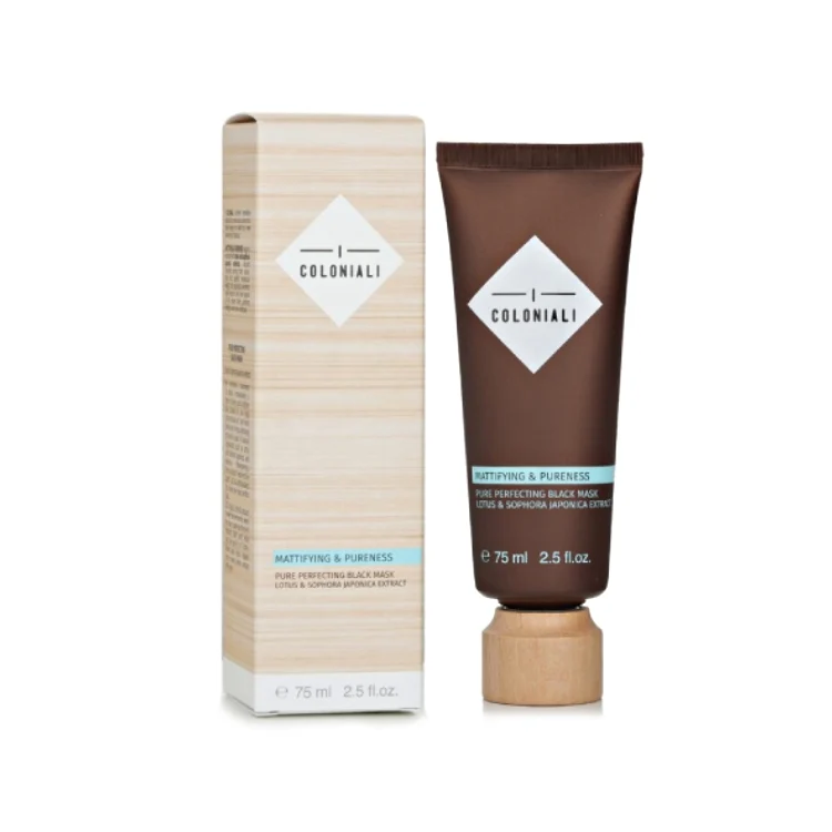 I Coloniali - Mattifying & Pureness - Pure Perfecting Black Mask - Lotus & Sophora Japonica Extract