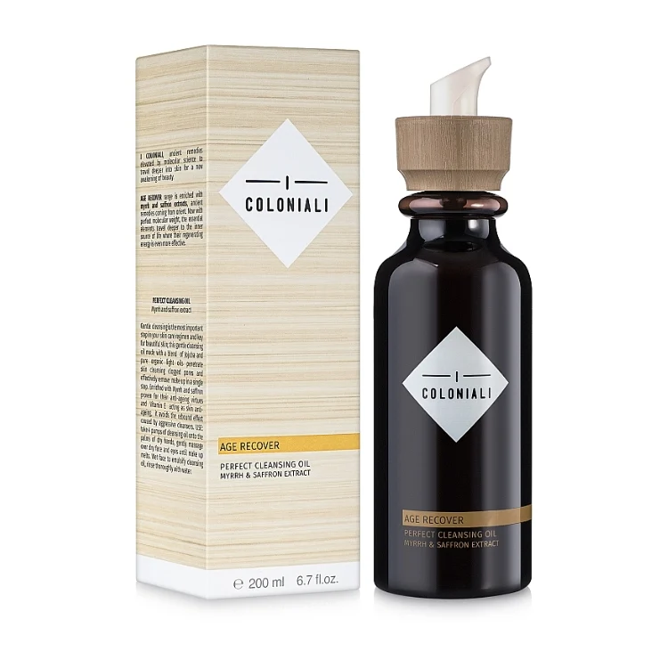 I Coloniali - Age Recover - Perfect Cleansing Oil - Myrrh & Saffron Extract