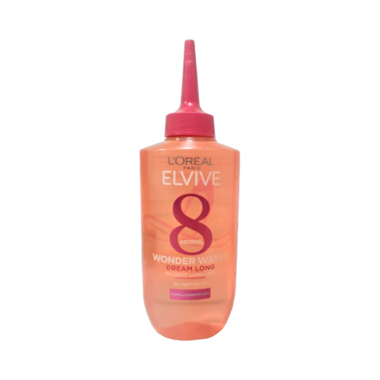 L'Oréal Paris - Elvive - 8 Secondi - Wonder Water - Dream Long - Balsamo Lamellare - 10x Capelli Più Lisci - Capelli Lunghi & Lisci