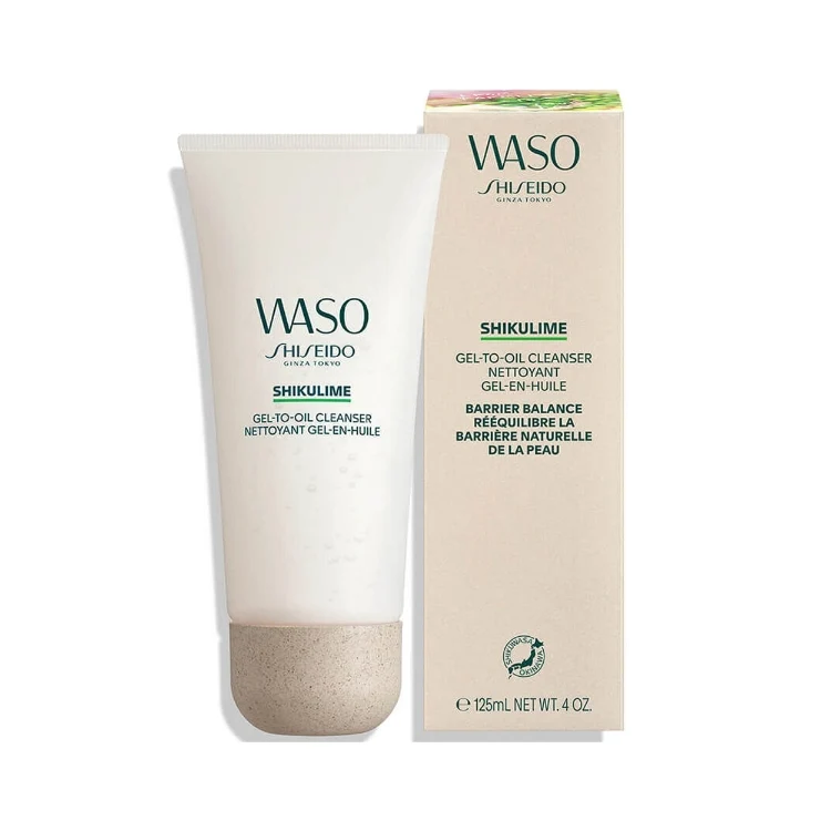 Shiseido - Waso - Shikulime - Gel-To-Oil Cleanser - Nettoyant Gel-En-Huile - Barrier Balance Rééquilibre La Barrière Naturelle De La Peau