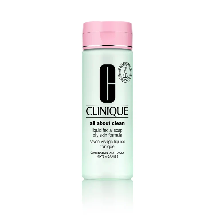 Clinique - All About Clean - Liquid Facial Soap - Oily Skin Formula - Savon Visage Liquide Tonique - Combination Oily To Oily Mixte À Grasse