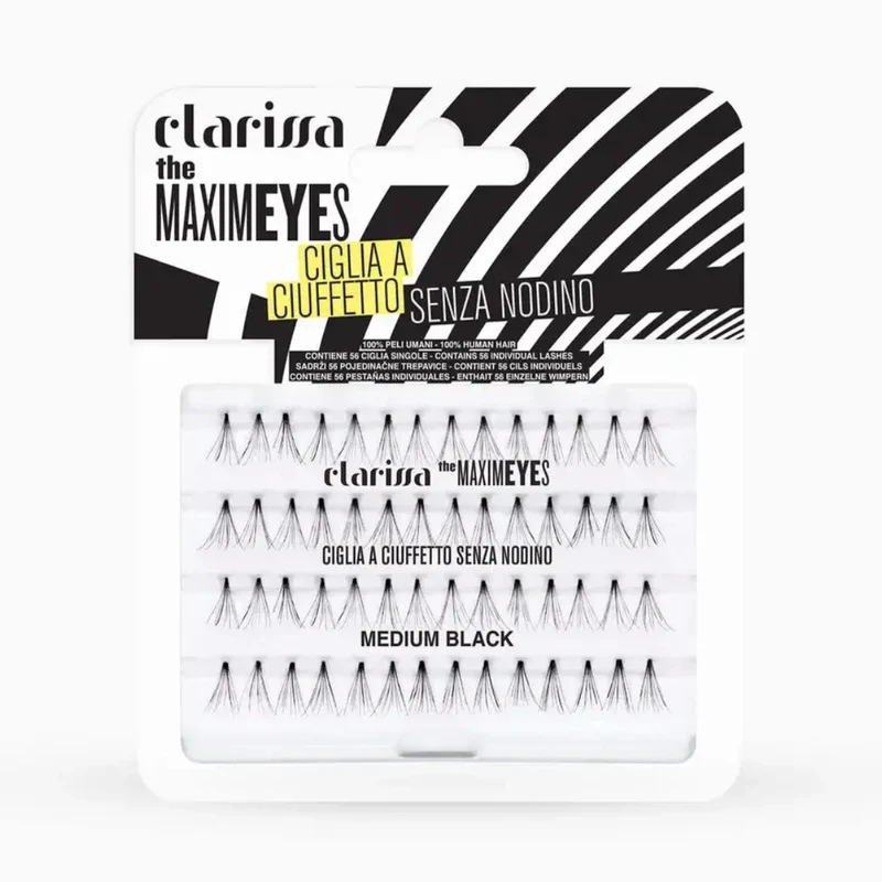 Clarissa Maximeyes Ciglia a Ciuffetto Senza Nodino - Medium