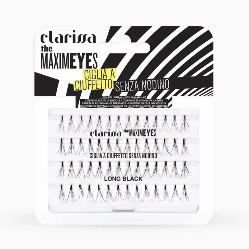 Clarissa Maximeyes Ciglia a Ciuffetto Senza Nodino - Long