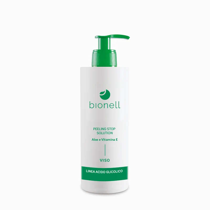 Bionell Linea Acido Glicolico Peeling Stop Solution - Aloe e Vitamina E 300ml