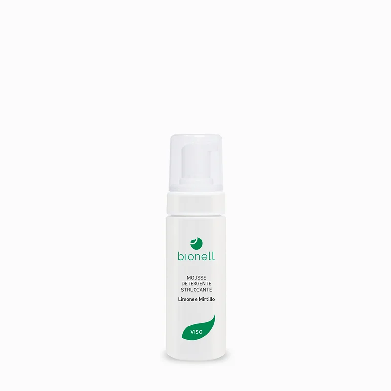 Bionell Mousse Detergente Struccante - Limone e Mirtillo 150ml