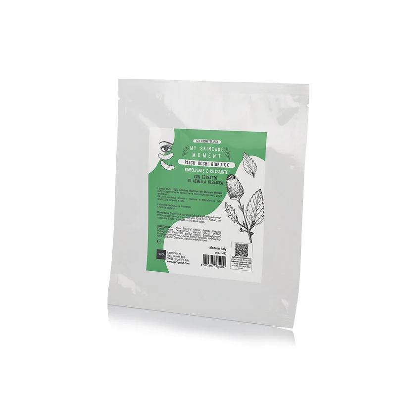 Patch Occhi 100 % Cellulosa Biobotox Rimpolpante Rilassante 2 pz