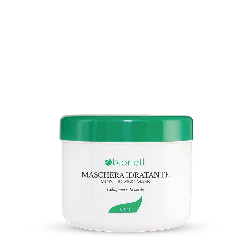Bionell Maschera Viso Idratante - Collagene e Tè Verde 500ml