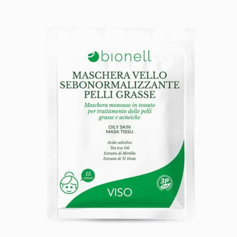 Bionell Maschera Vello Sebonormalizzante pelli Grasse 30gr